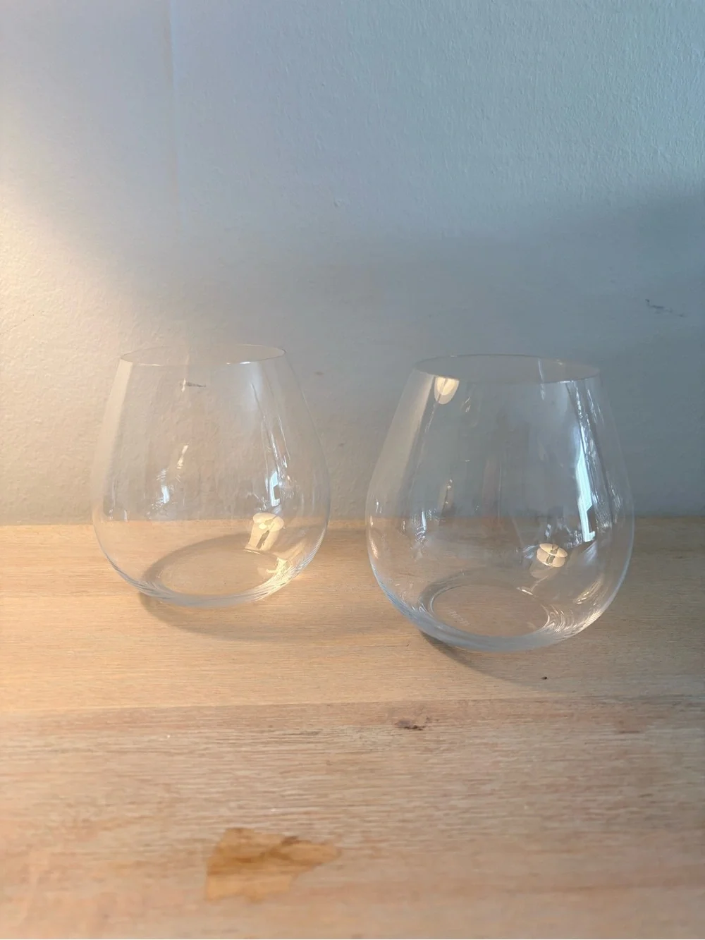 Riedel pair stemless